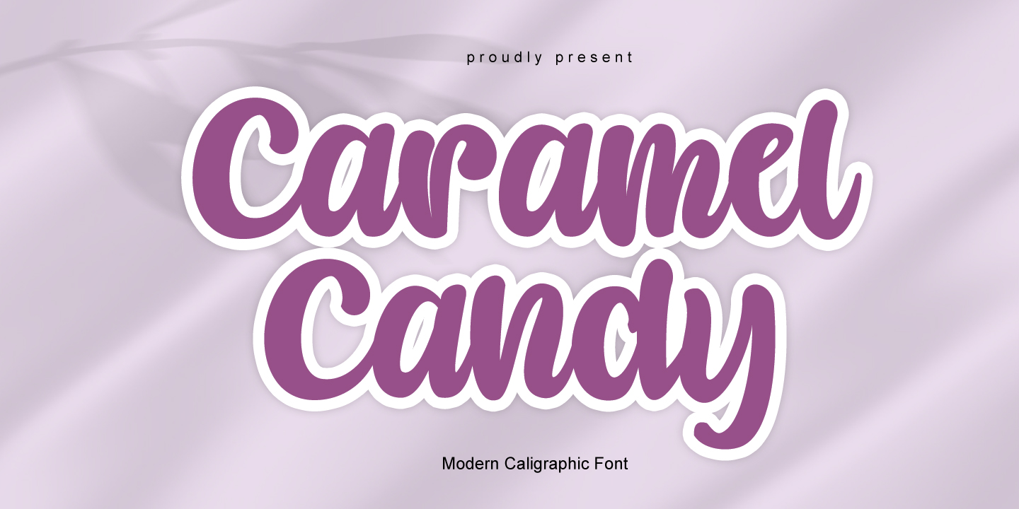 フォント Caramel Candy